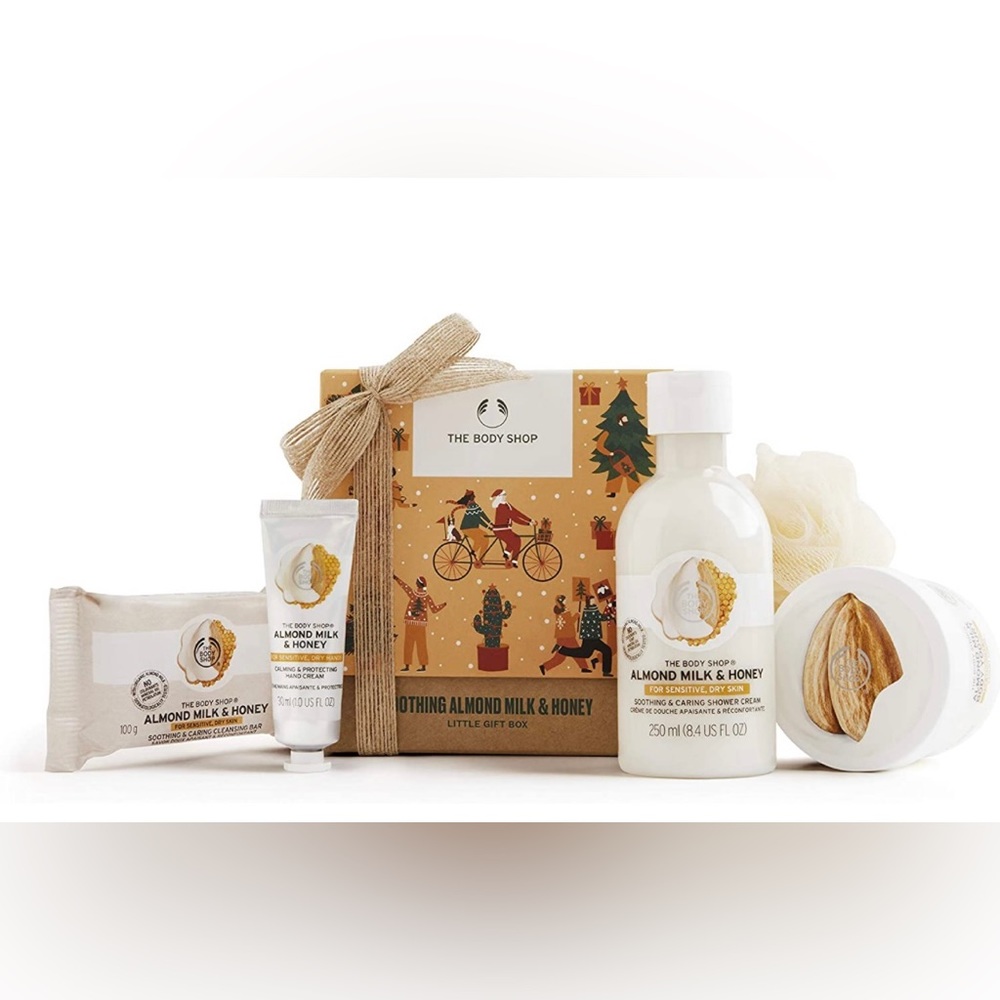 The body shop – almond milk and honey essentials gift set